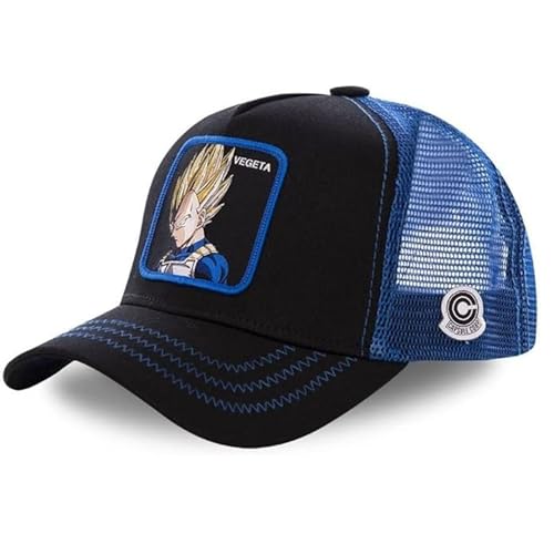 Capslab Vegeta Dragon Ball Z Black Trucker Cap - One-Size von Capslab
