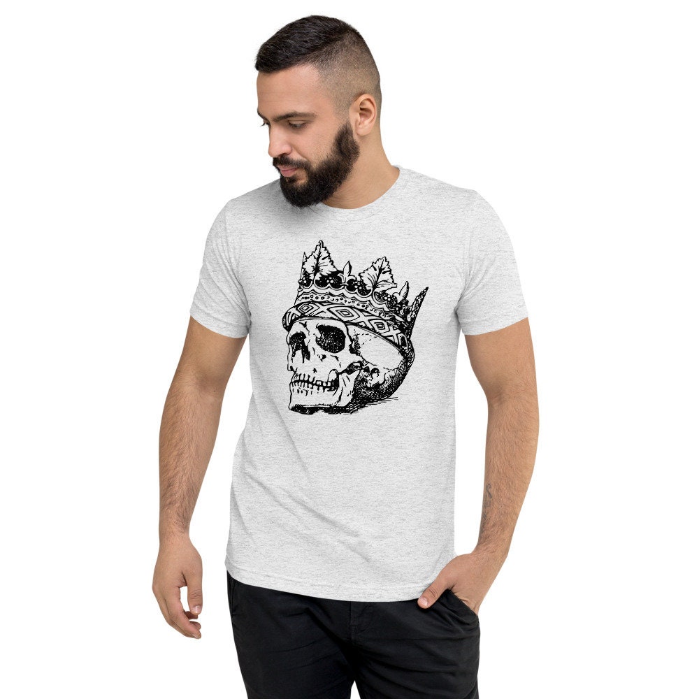 Skull King Kurzarm-T-Shirt, Lässiges T-Shirt, Unisex-T-Shirt, Wunderschönes T-Shirt Für Damen Und Herren von CollazosDesign