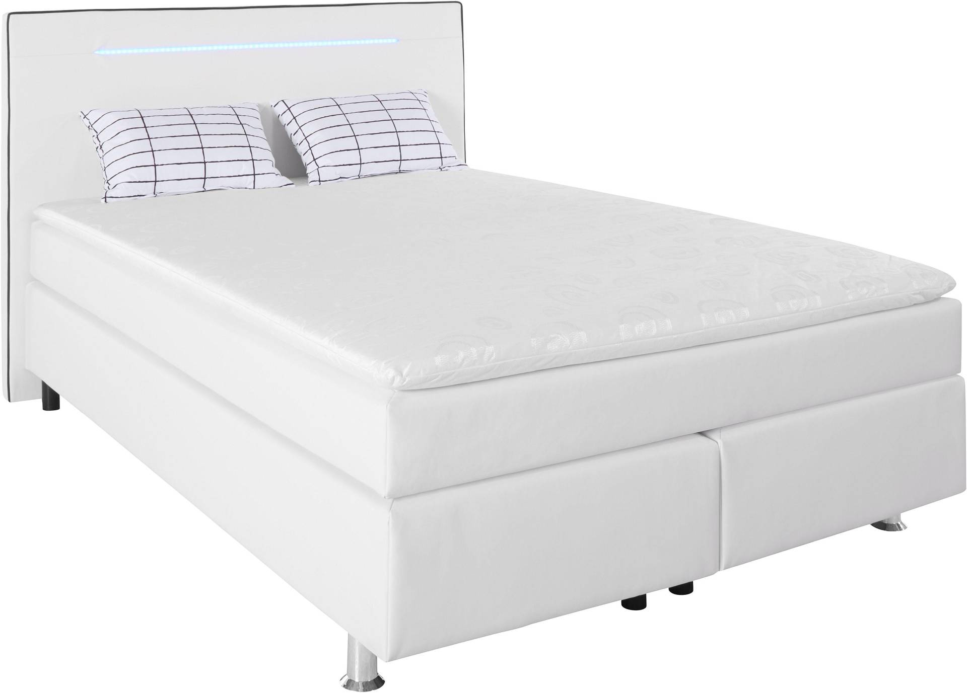 COLLECTION AB Boxspringbett, inkl. LED-Beleuchtung, Topper und Kissen von Collection Ab