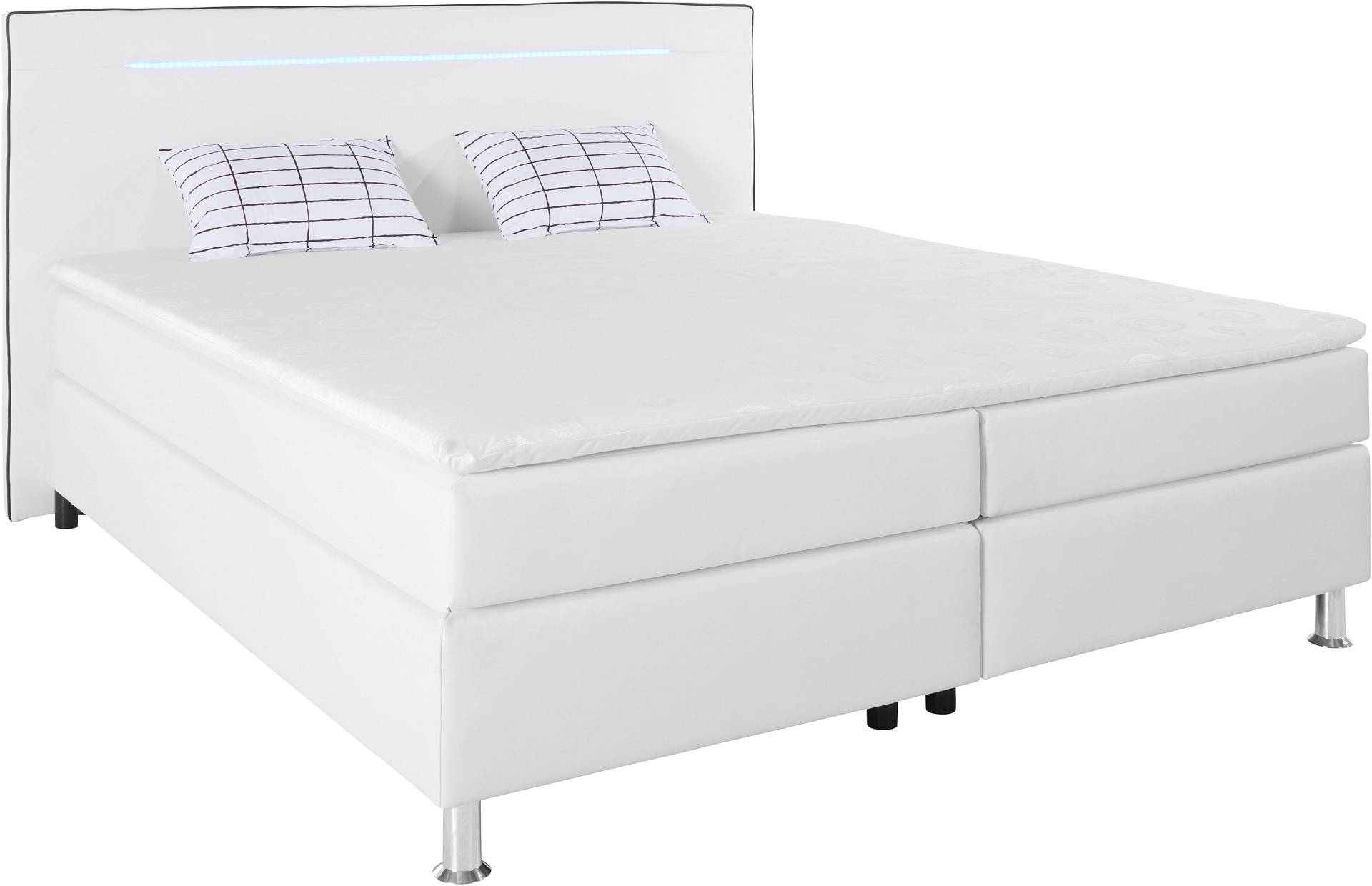 COLLECTION AB Boxspringbett, inkl. LED-Beleuchtung, Topper und Kissen von Collection Ab