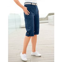 Witt Damen Caprihose inklusive Gürtel, marine von Witt