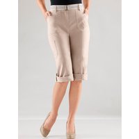 Witt Damen Caprihose inklusive Gürtel, beige von Witt