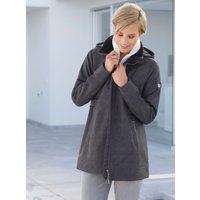 Witt Weiden Damen Softshelljacke dunkelgrau-meliert von Witt