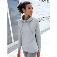 Witt Weiden Damen Sweatshirt grau-meliert von Witt