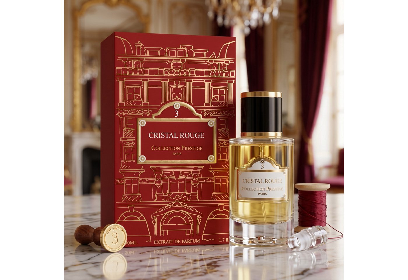Collection Prestige Extrait Parfum Collection Prestige Cristal Rouge 3 - Extrait de Parfum 50ml von Collection Prestige