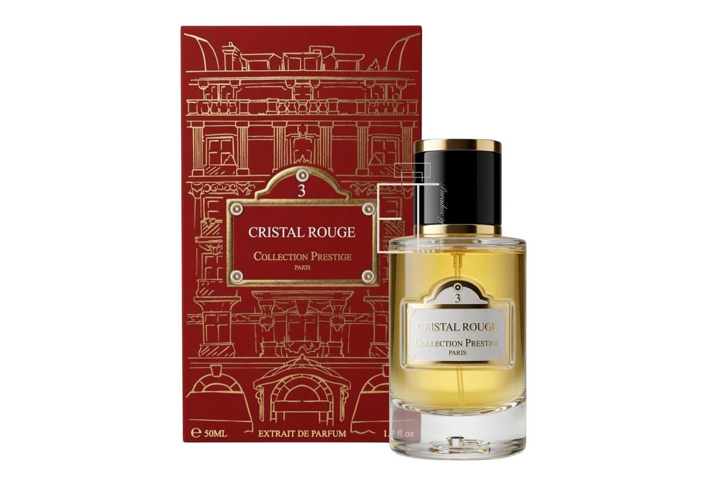 Collection Prestige Extrait Parfum die neue Extrait-Version CRISTAL ROUGE No 3 von Collection Prestige