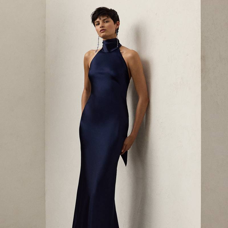 Abendkleid Chilton aus Stretchsatin von Collection