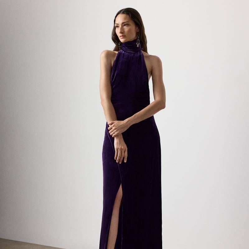 Abendkleid Tatum aus Stretchsamt von Collection