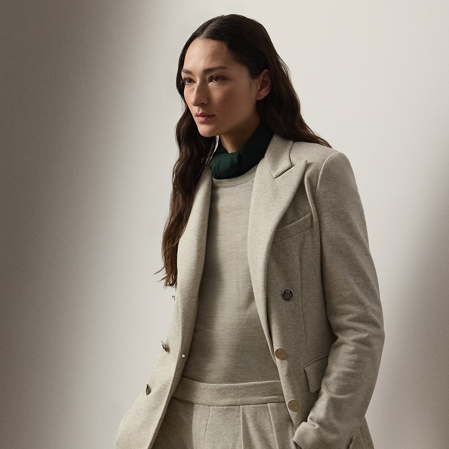 Baumwoll-Kaschmir-Fleecejacke Camden von Collection