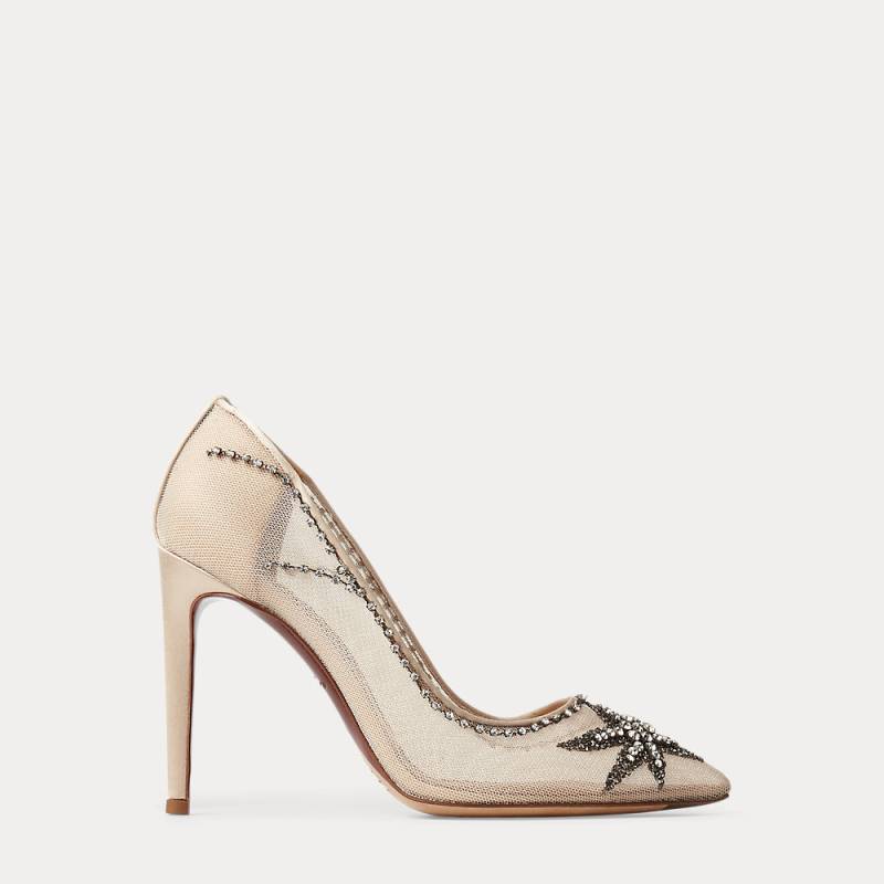 Bestickte Mesh-Pumps Celia von Collection