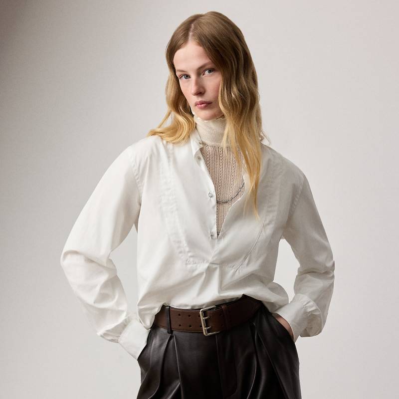 Bluse Abbie aus merzerisierter Baumwolle von Collection