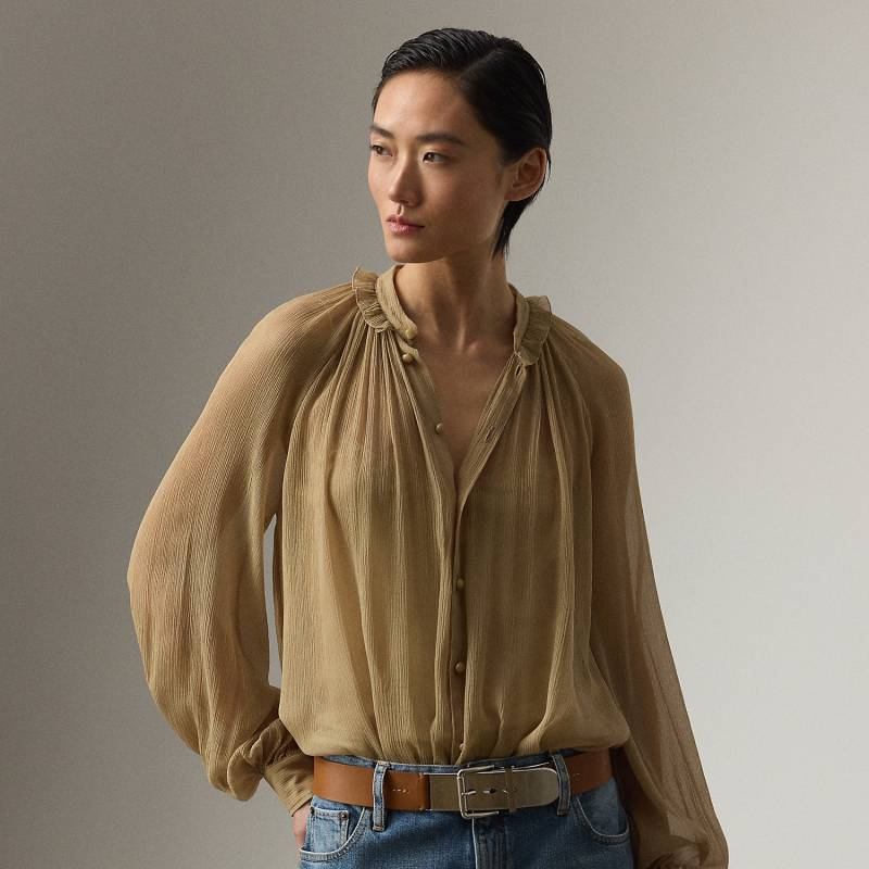 Bluse Brooklyn aus Knitterchiffon von Collection