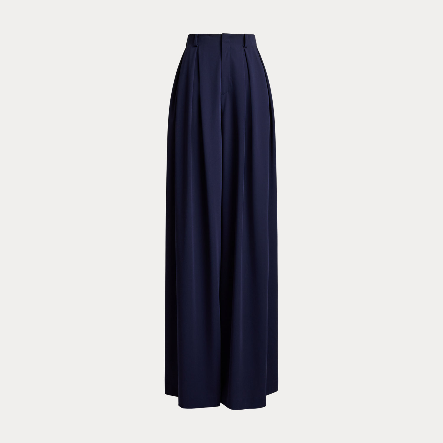 Bundfaltenhose Greer aus Wollgabardine von Collection