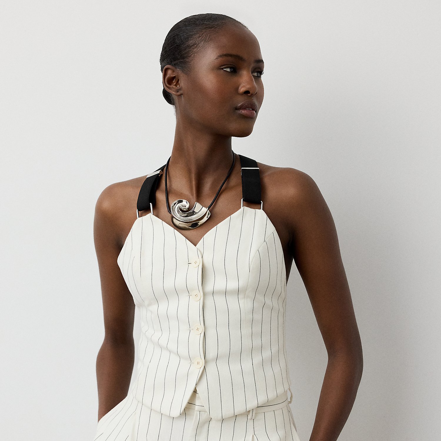 Bustier Donnella mit Streifen von Collection