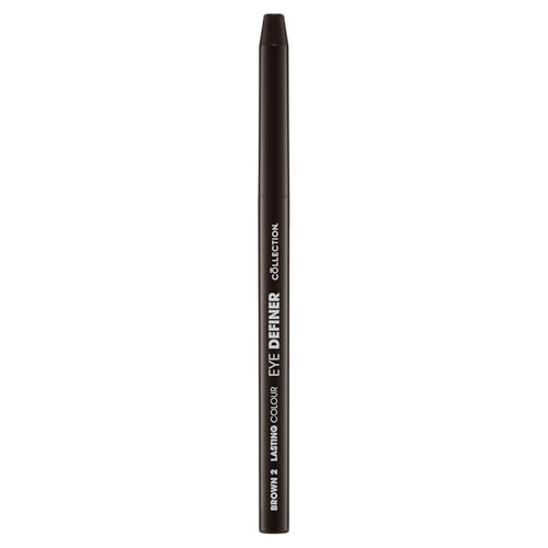Collection Cosmetics Eye Definer, weicher und mischbarer Eyeliner, Braun von Collection