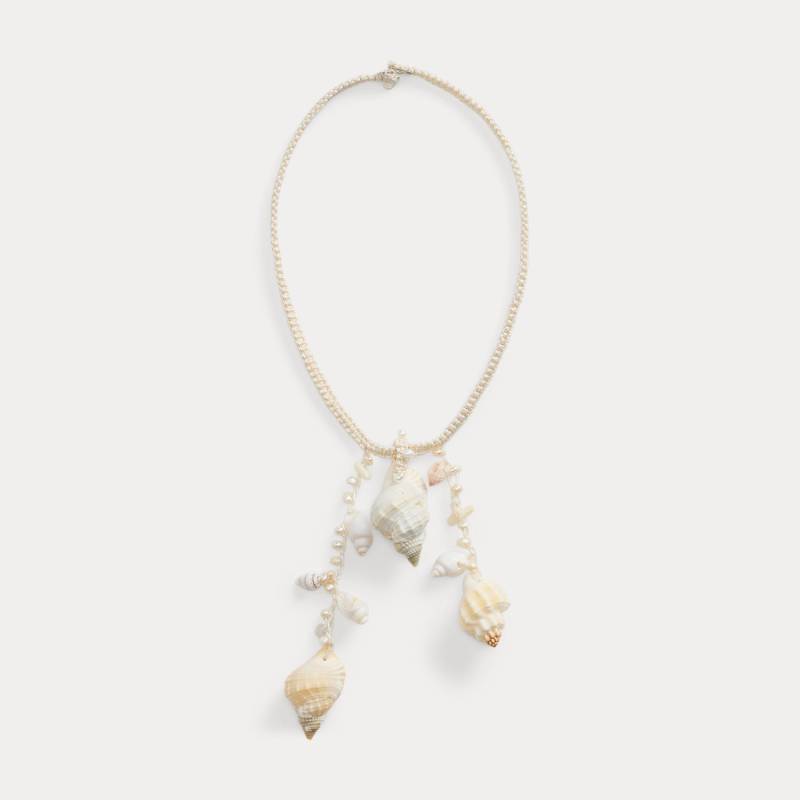 Gehäkelte Kette mit Dreifach-Muschel von Collection