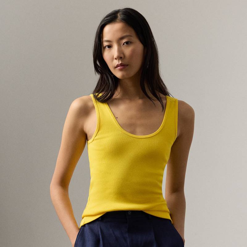 Geripptes Tanktop Ellis mit Baumwolle von Collection