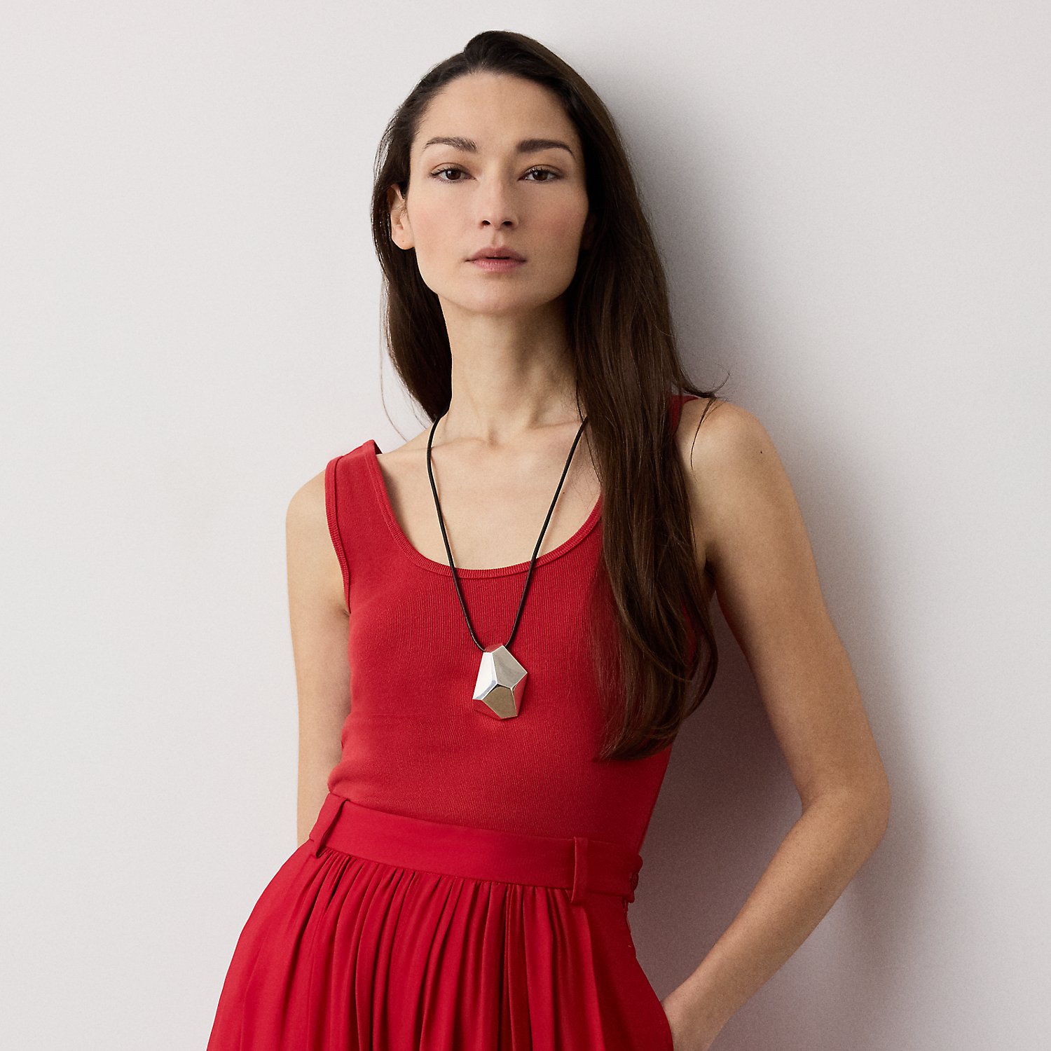 Geripptes Tanktop Ellis mit Baumwolle von Collection
