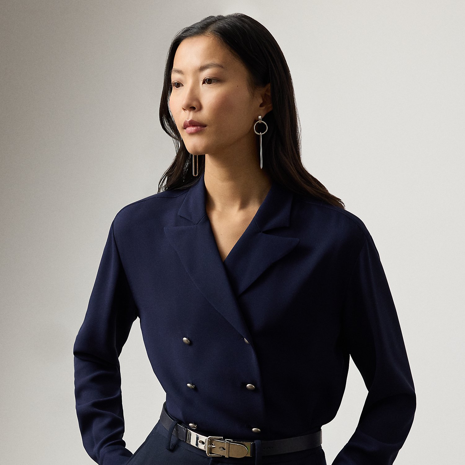 Hemd Terrel aus Seiden-Cady von Collection