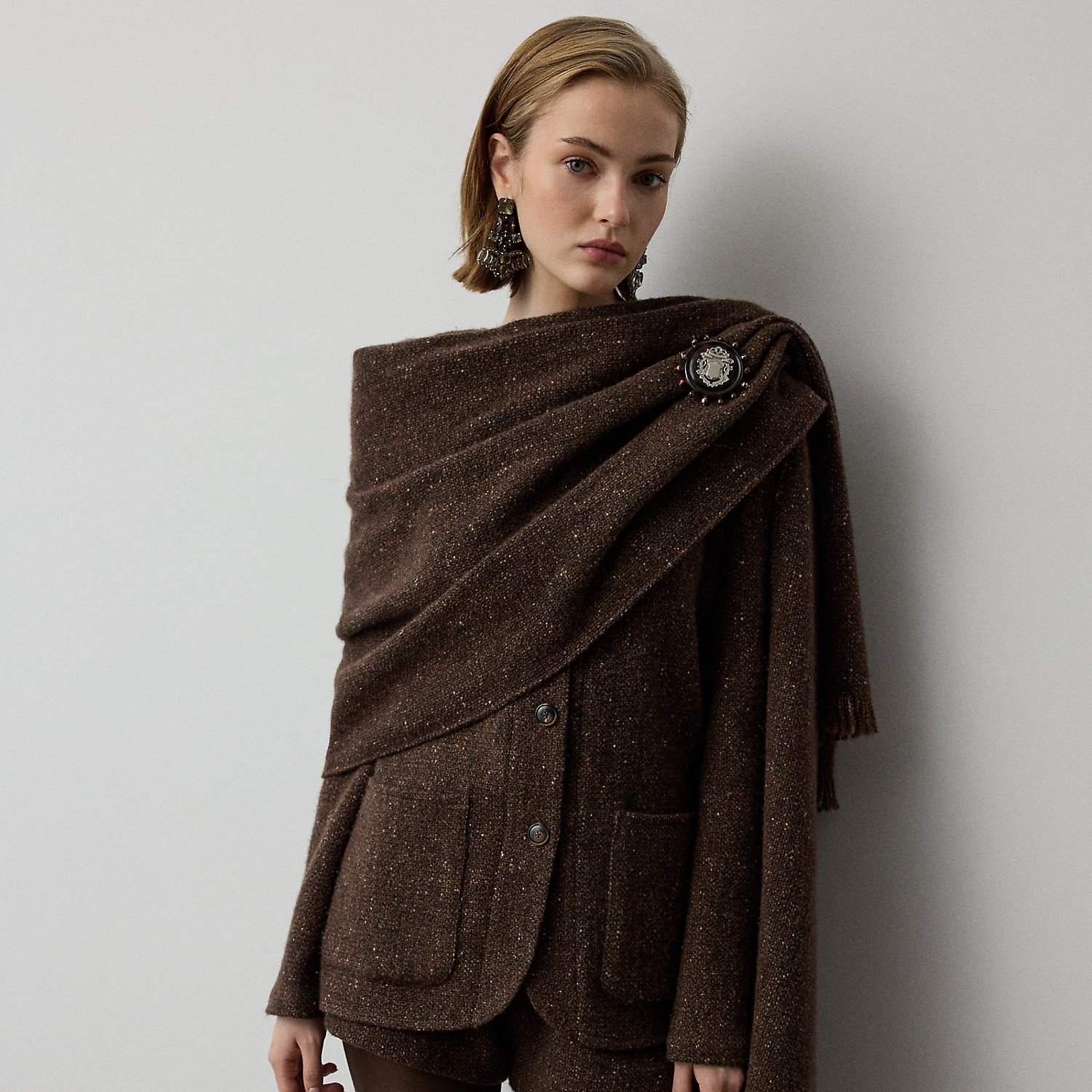 Jacke Alira aus Donegal-Tweed von Collection