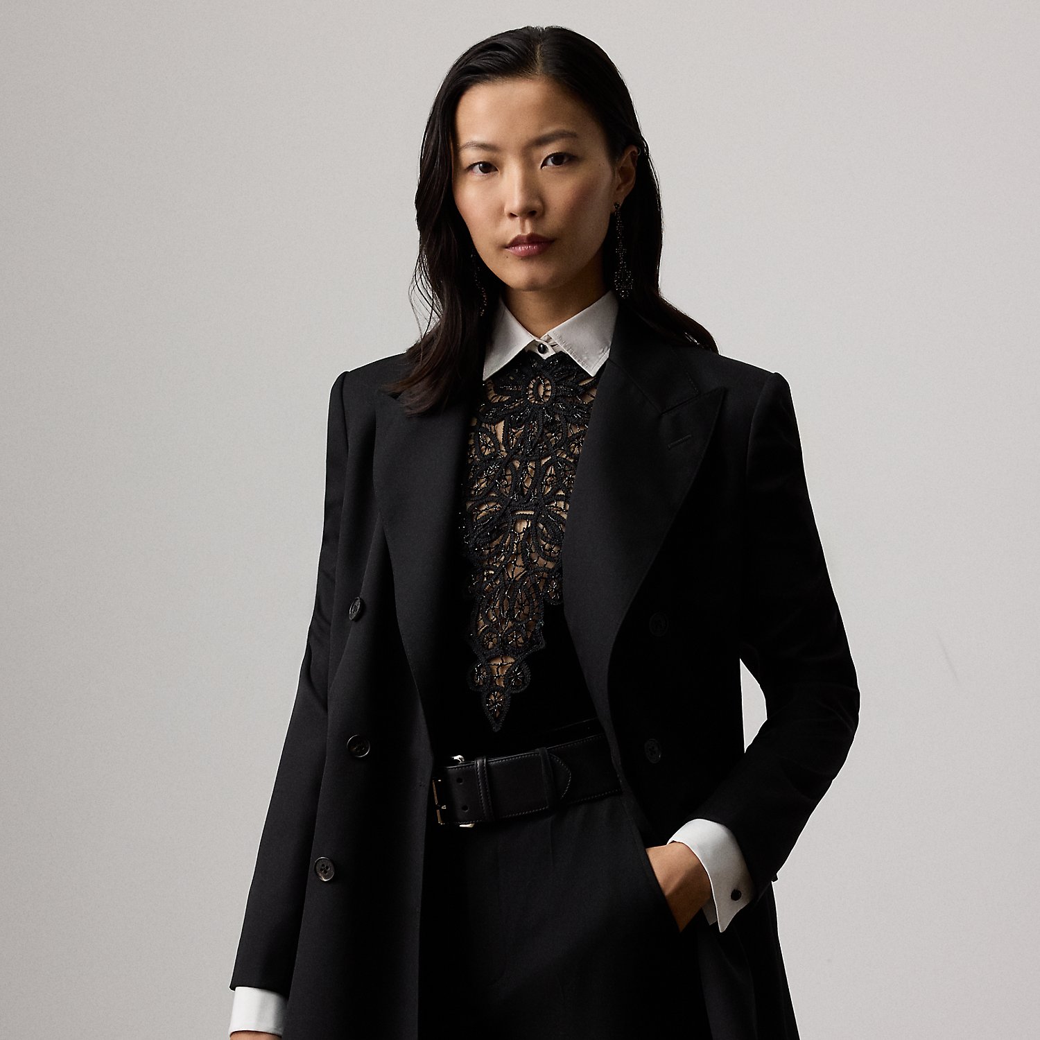 Jacke Varick aus Grain de Poudre von Collection