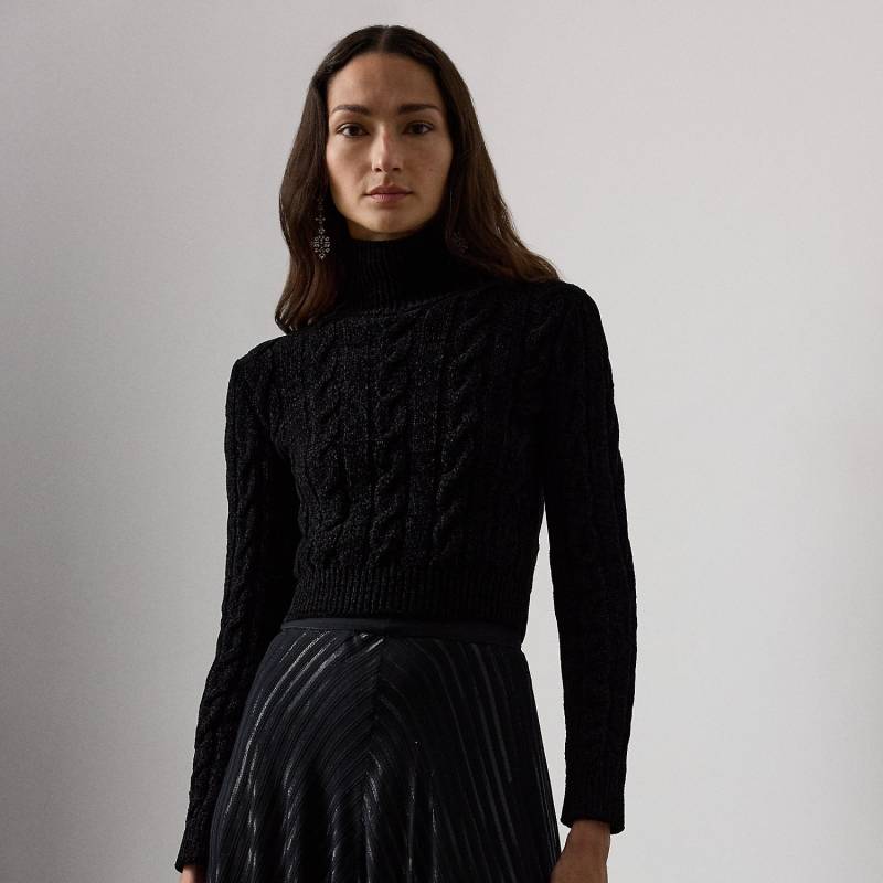 Kurzer Rollkragenpullover mit Seide von Collection