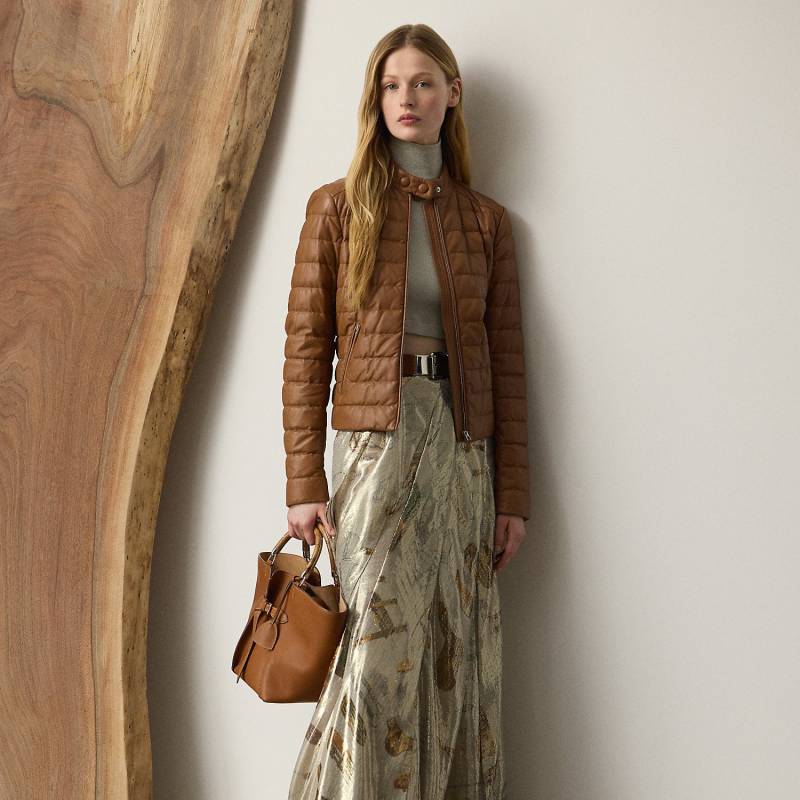 Lamé-Maxirock Patricia mit Reitermotiv von Collection