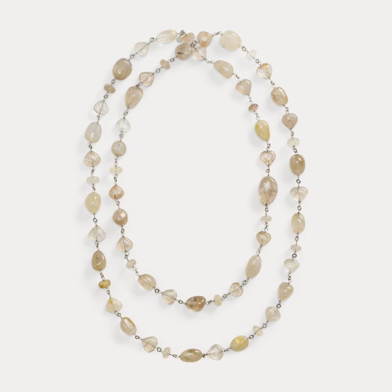 Lange Halskette mit kleinen Perlen von Collection
