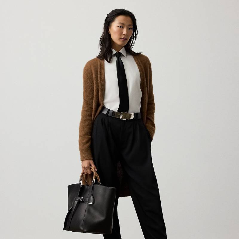 Lange Kaschmir-Alpaka-Strickjacke Lange Kaschmir-Alpaka-Strickjacke von Collection