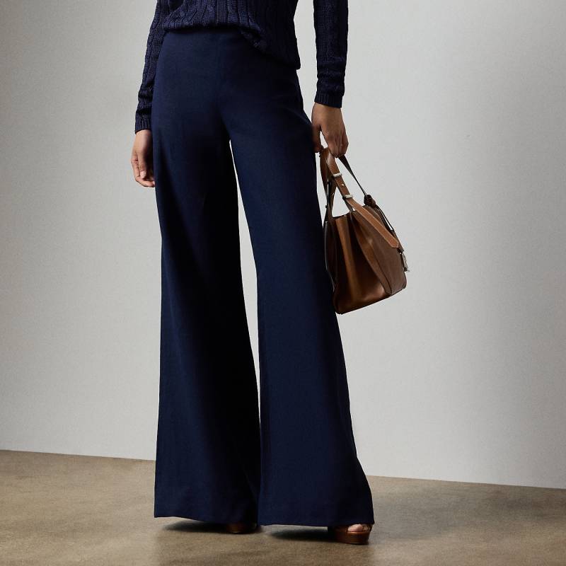 Leinenhose Daria mit weitem Bein von Collection