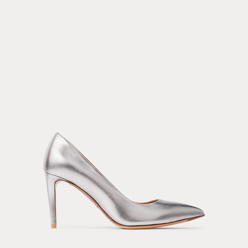 Metallic-Ziegenlederpumps Armissa von Collection