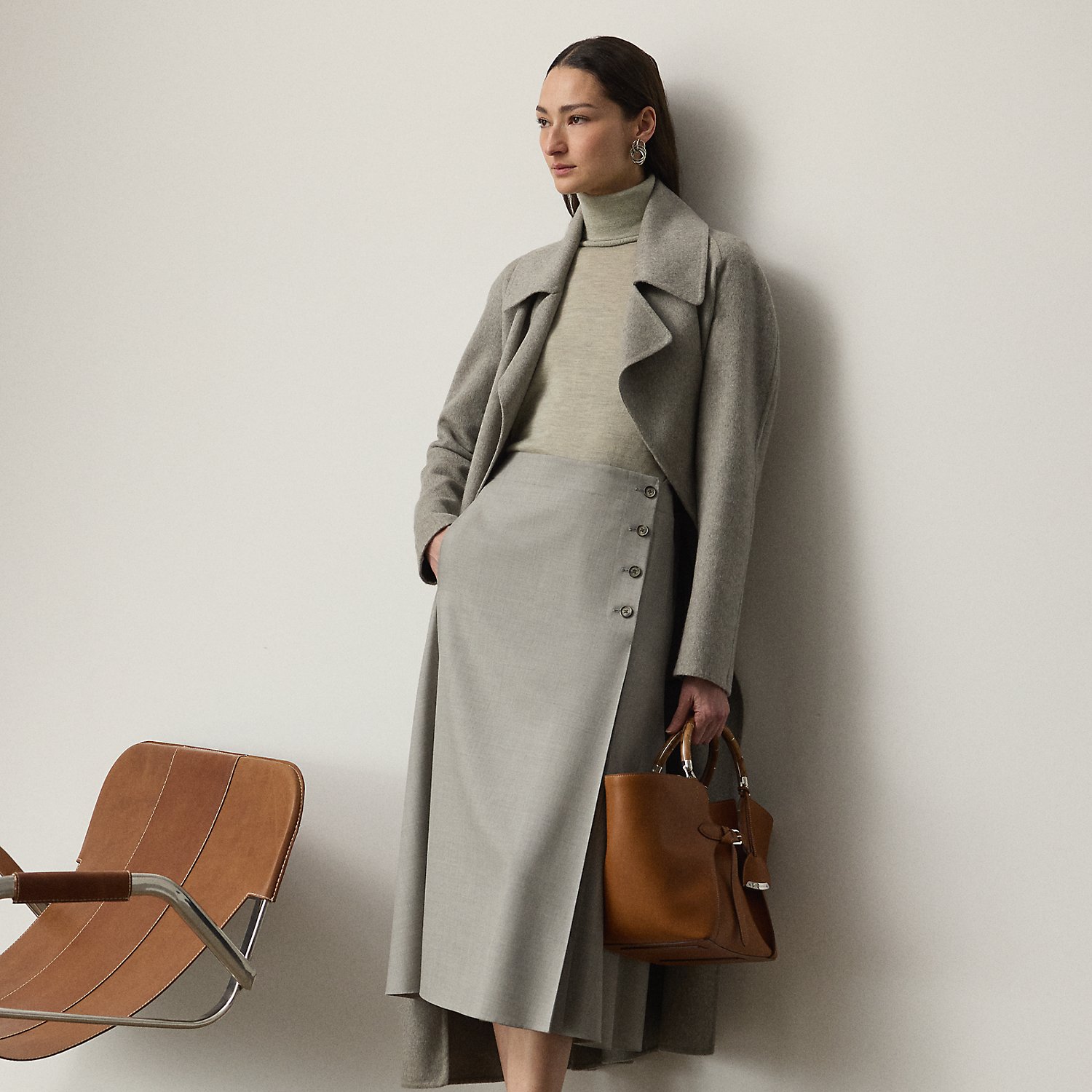 Midirock Dee aus Wolle von Collection