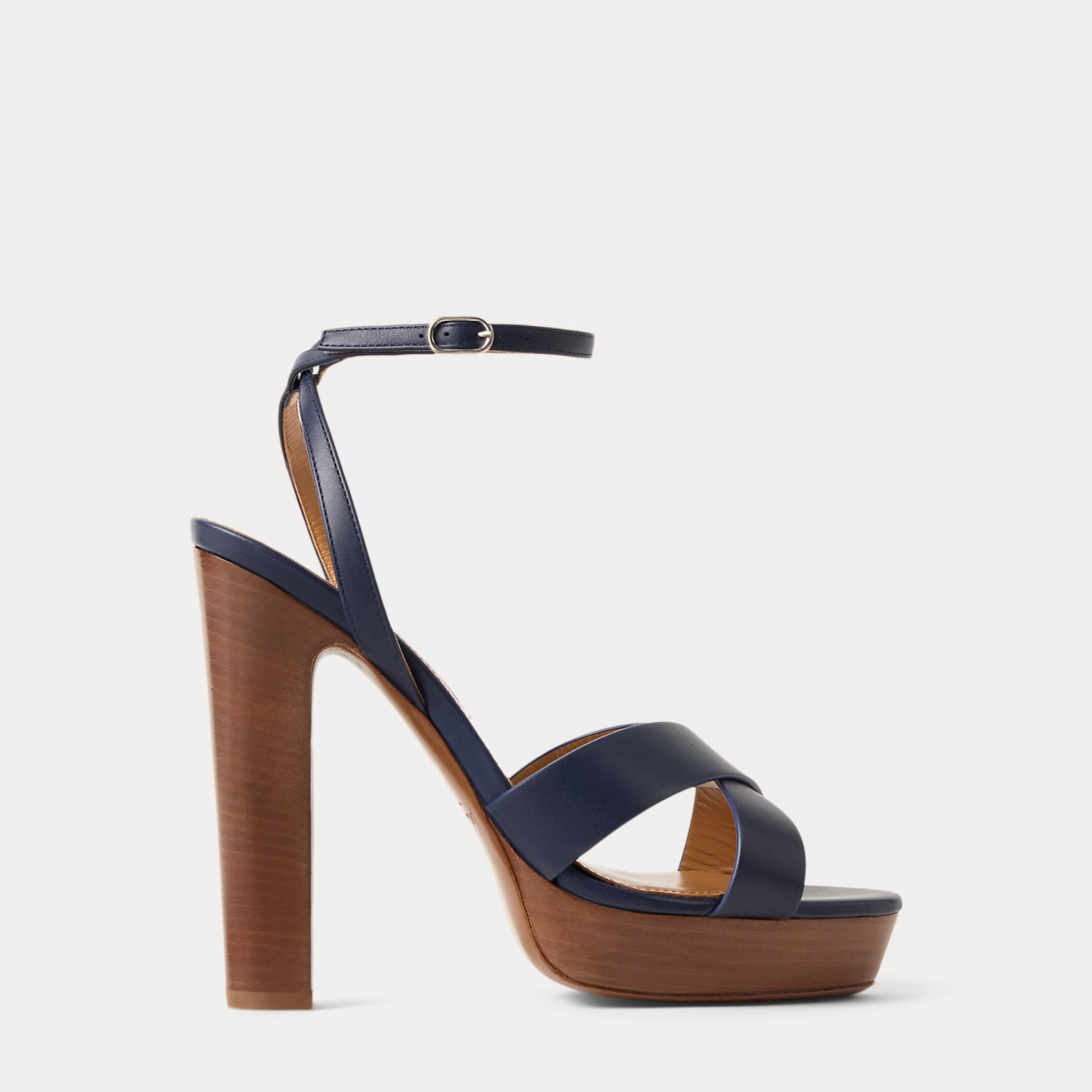 Plateausandale Cleary aus Kalbsleder von Collection