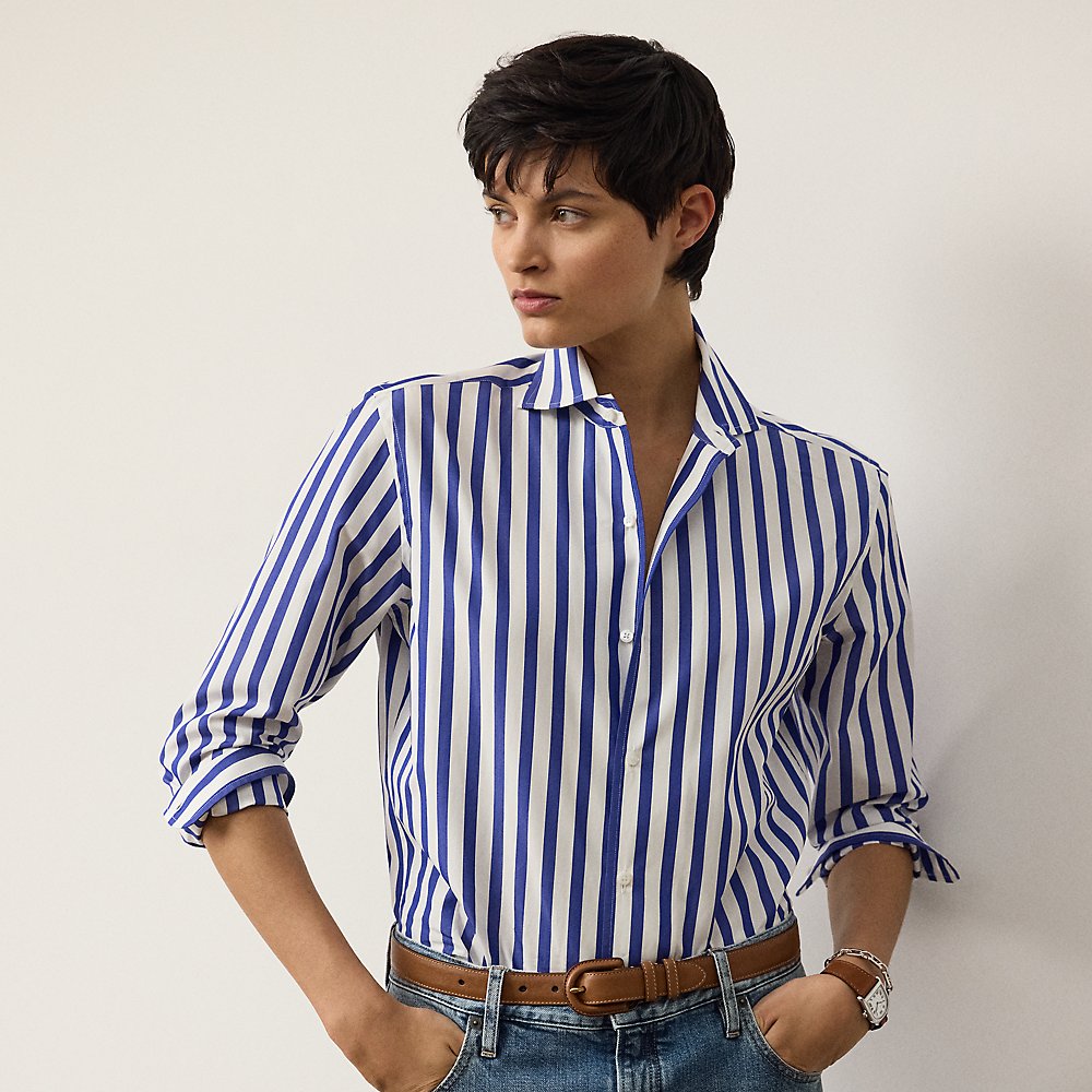 Relaxed-Fit Capri-Hemd mit Streifen Relaxed-Fit Capri-Hemd mit Streifen von Collection