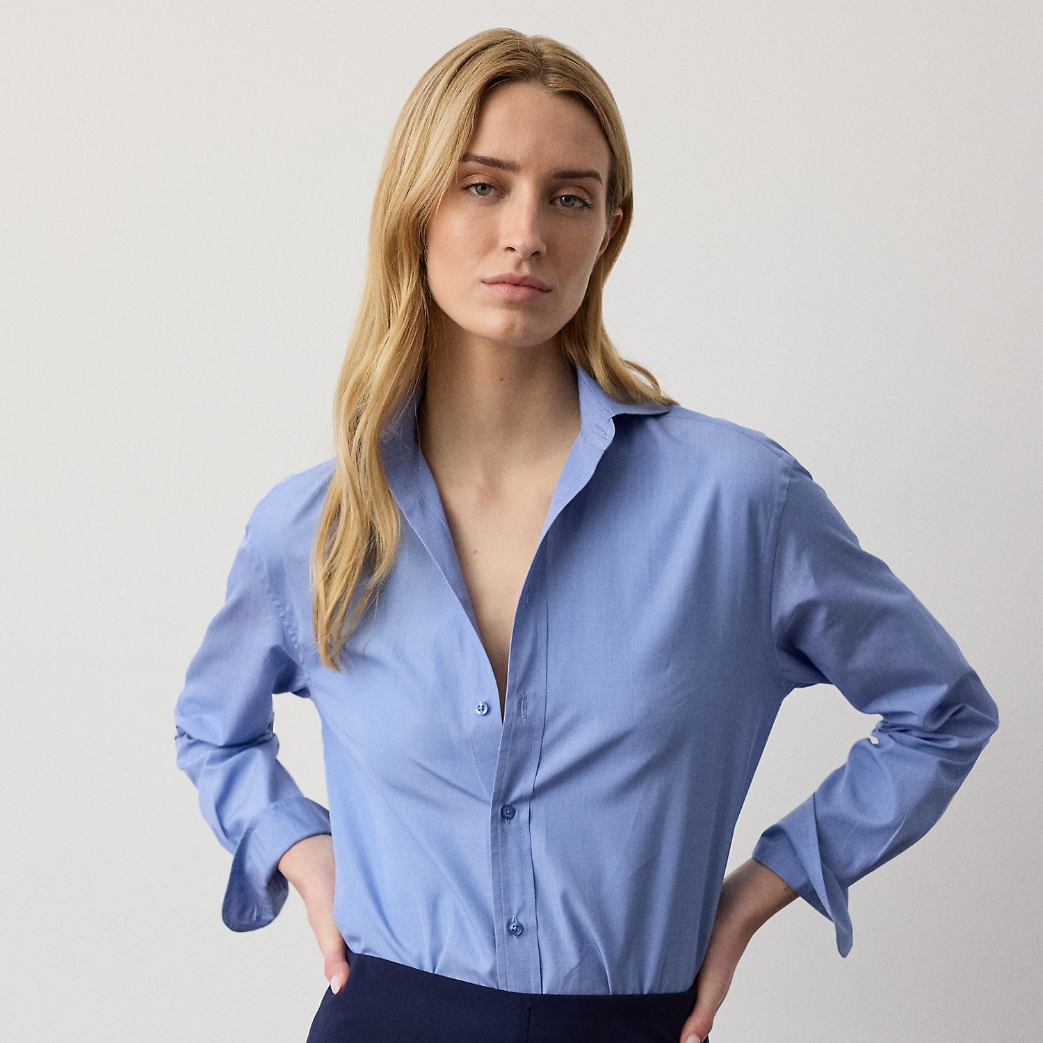 Relaxed-Fit Fil-à-Fil-Hemd Adrien von Collection