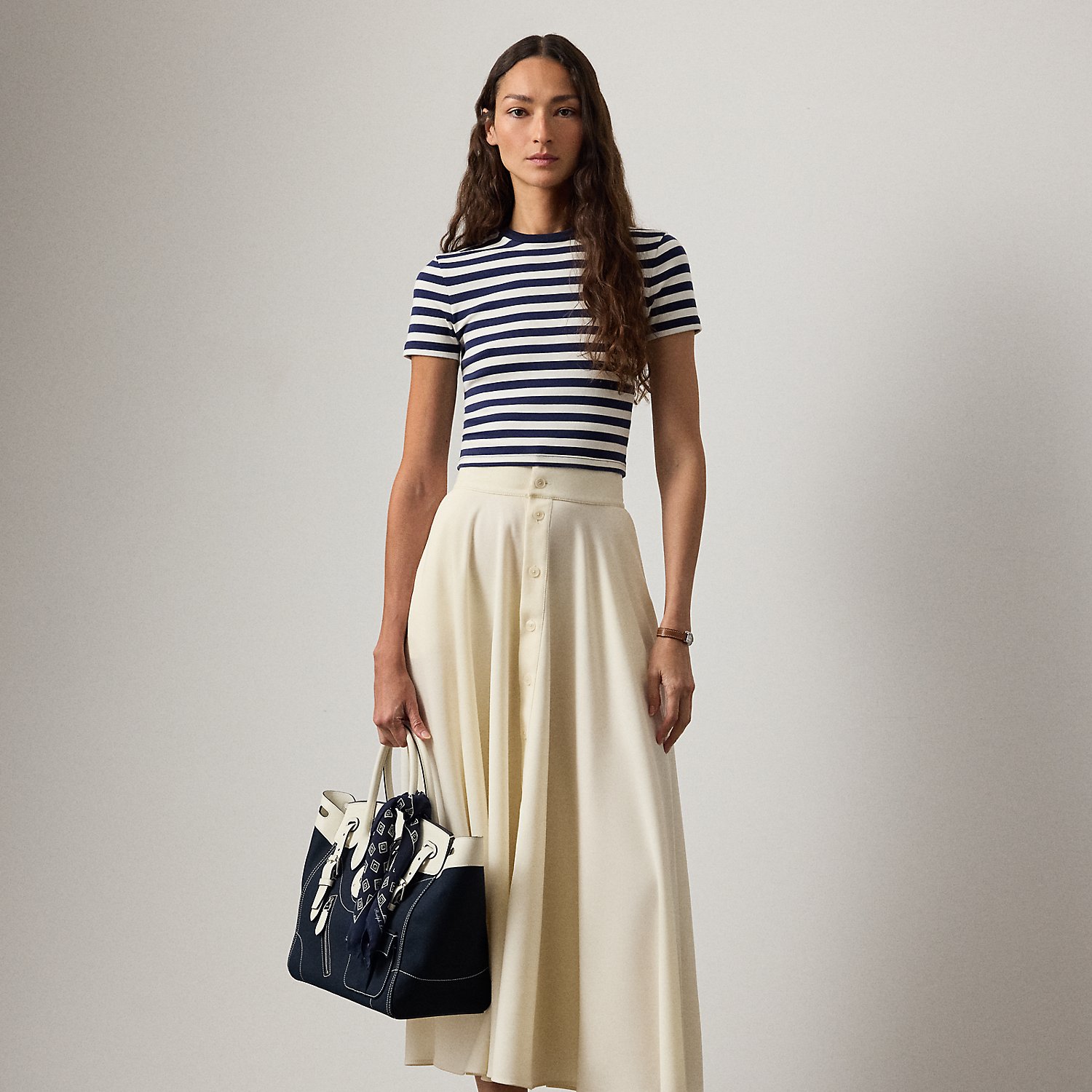 Rock Delilah aus Wollgabardine von Collection