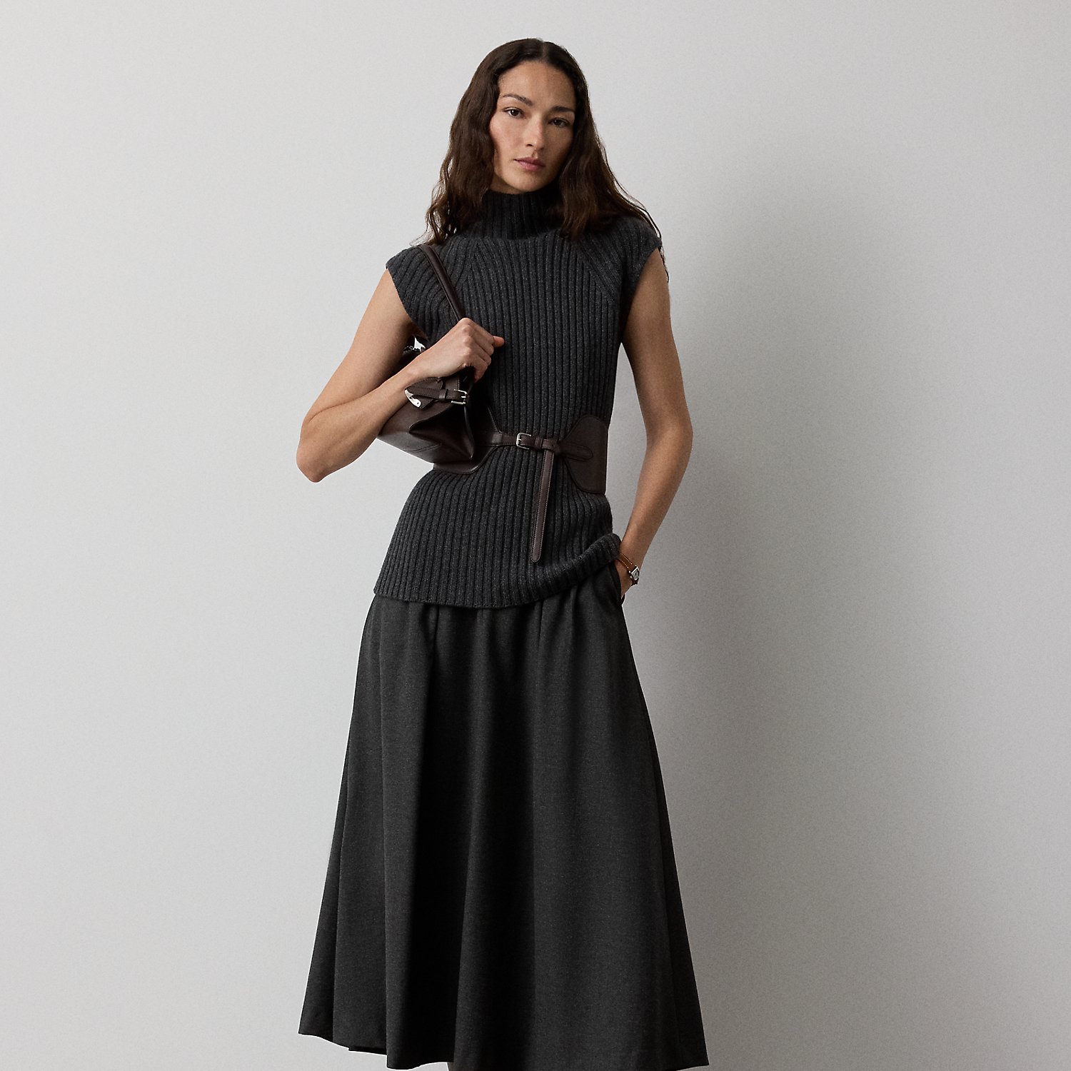 Rock Evilyn aus Wollflanell von Collection