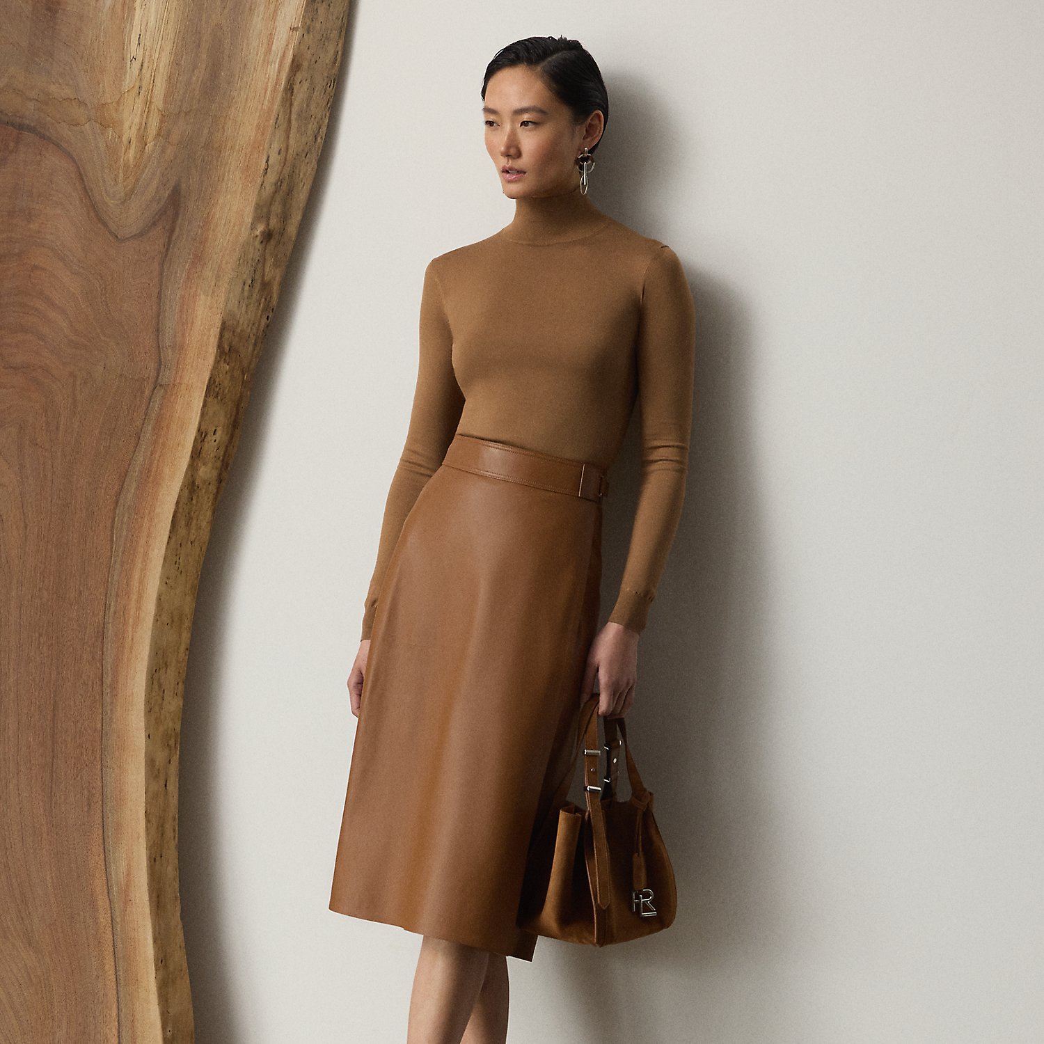 Rock Jackeline aus Lammleder von Collection