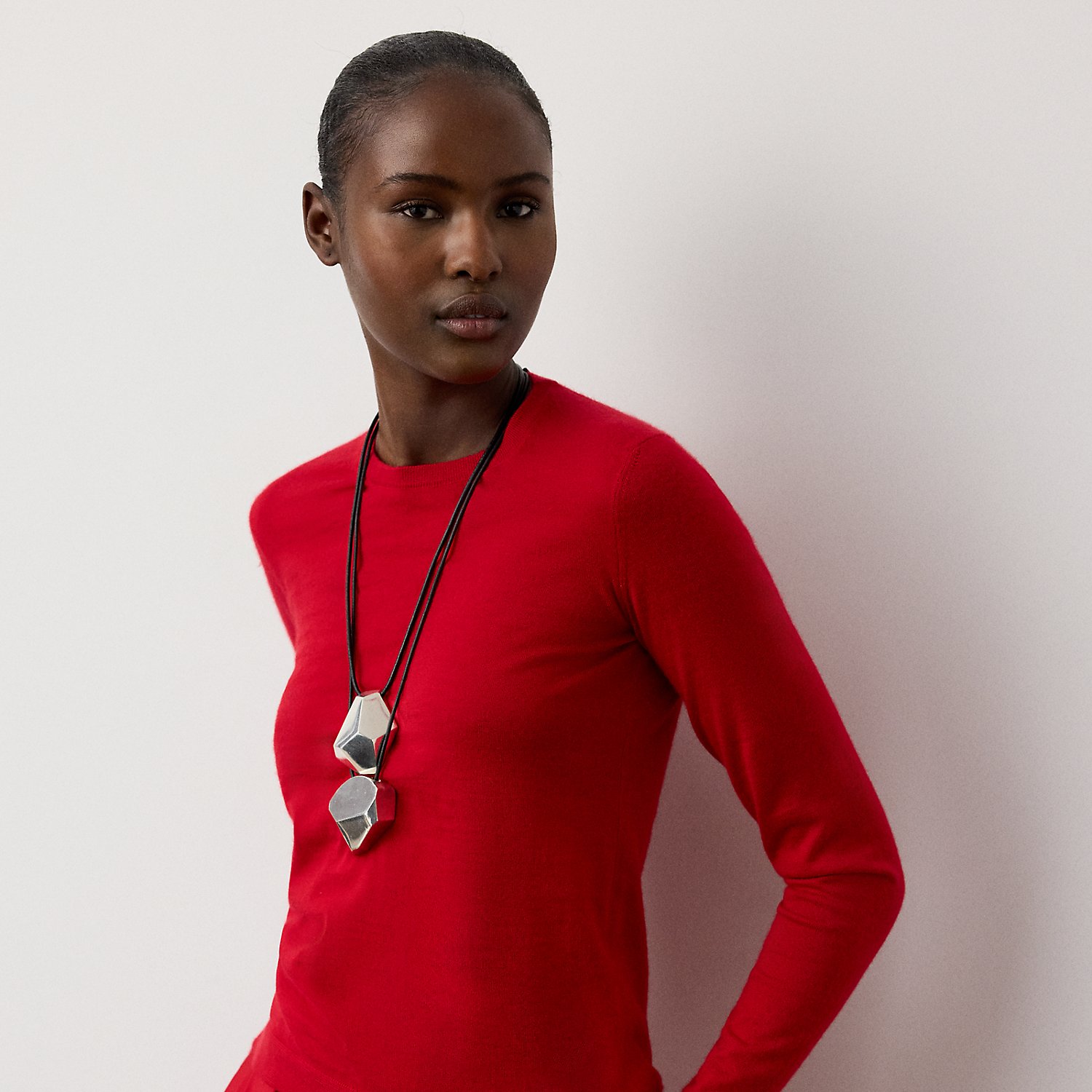 Rundhalspullover aus Kaschmir von Collection