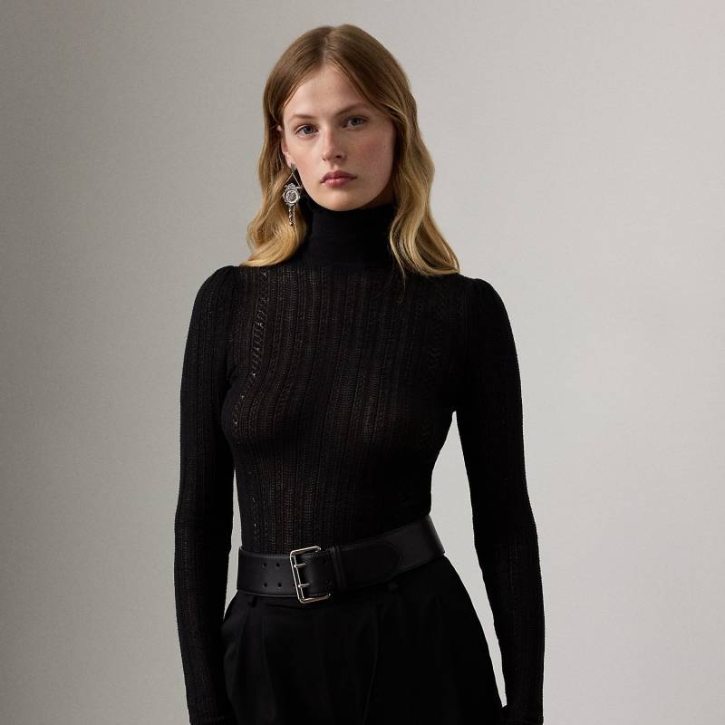 Seiden-Kaschmir-Rollkragenpullover von Collection