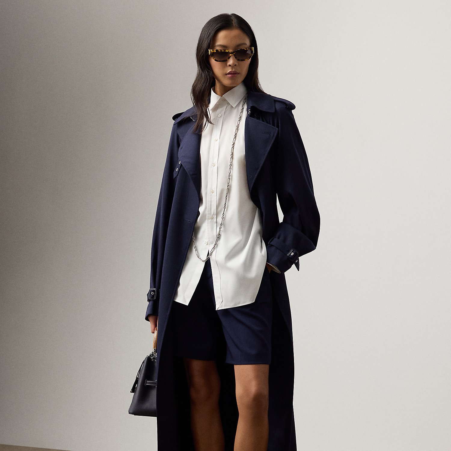 Shorts Minetta aus Wollgabardine von Collection