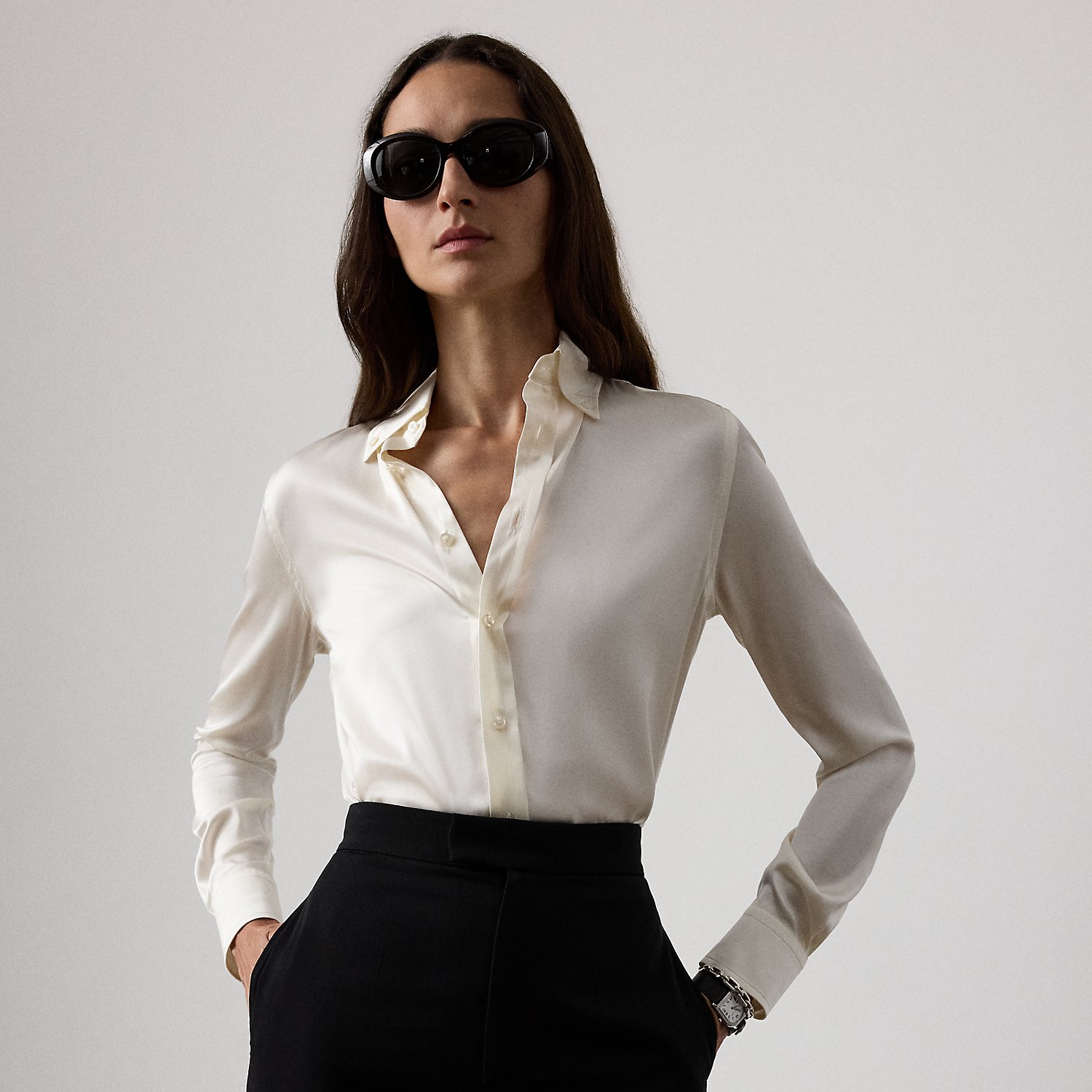 Straight-Fit Seidenhemd Cameron Straight-Fit Seidenhemd Cameron von Collection