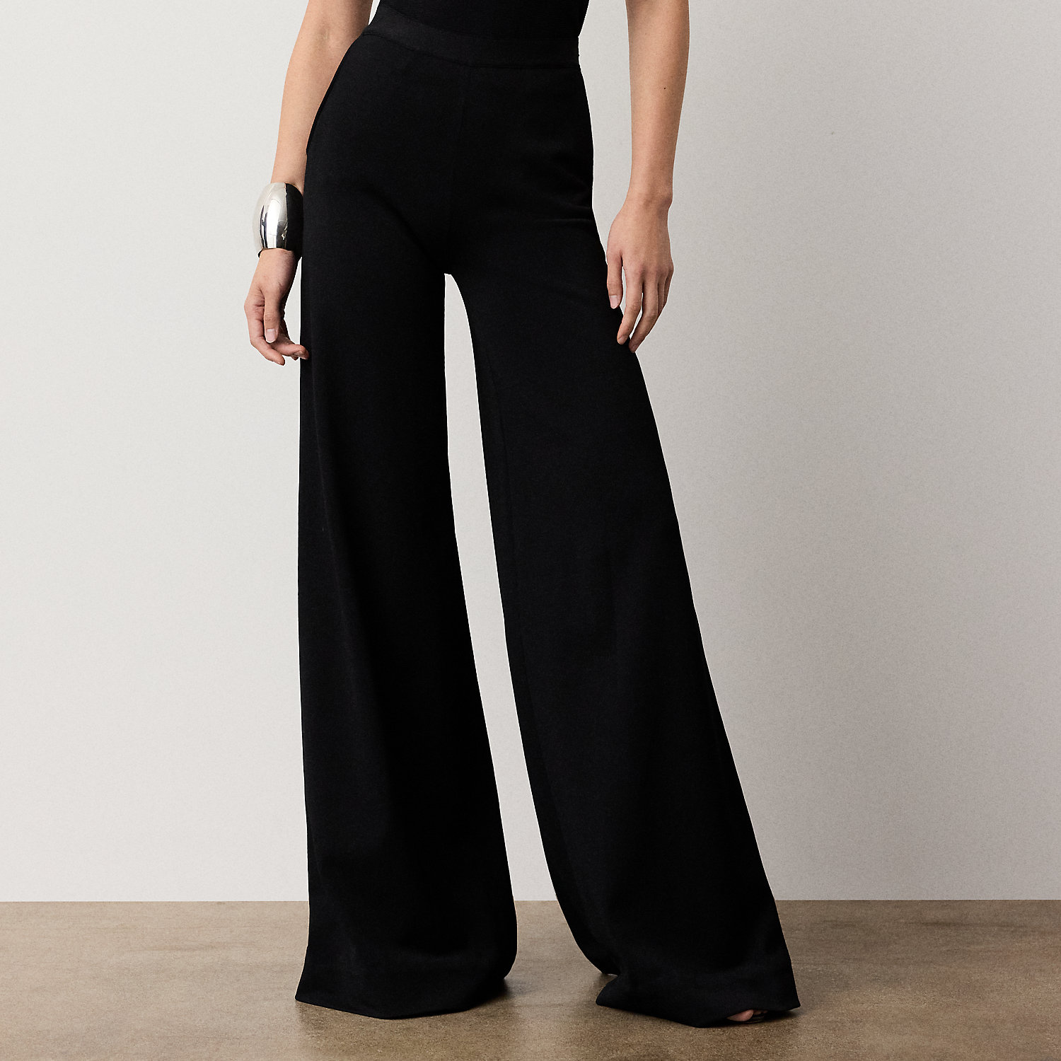 Stretch-Strickhose Beonca mit Schlag von Collection