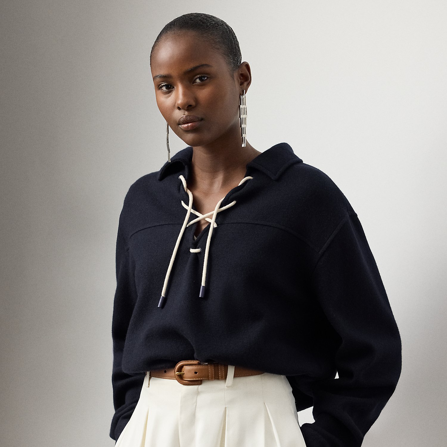 Sweatshirt Tyrus aus Kaschmir und Jersey von Collection