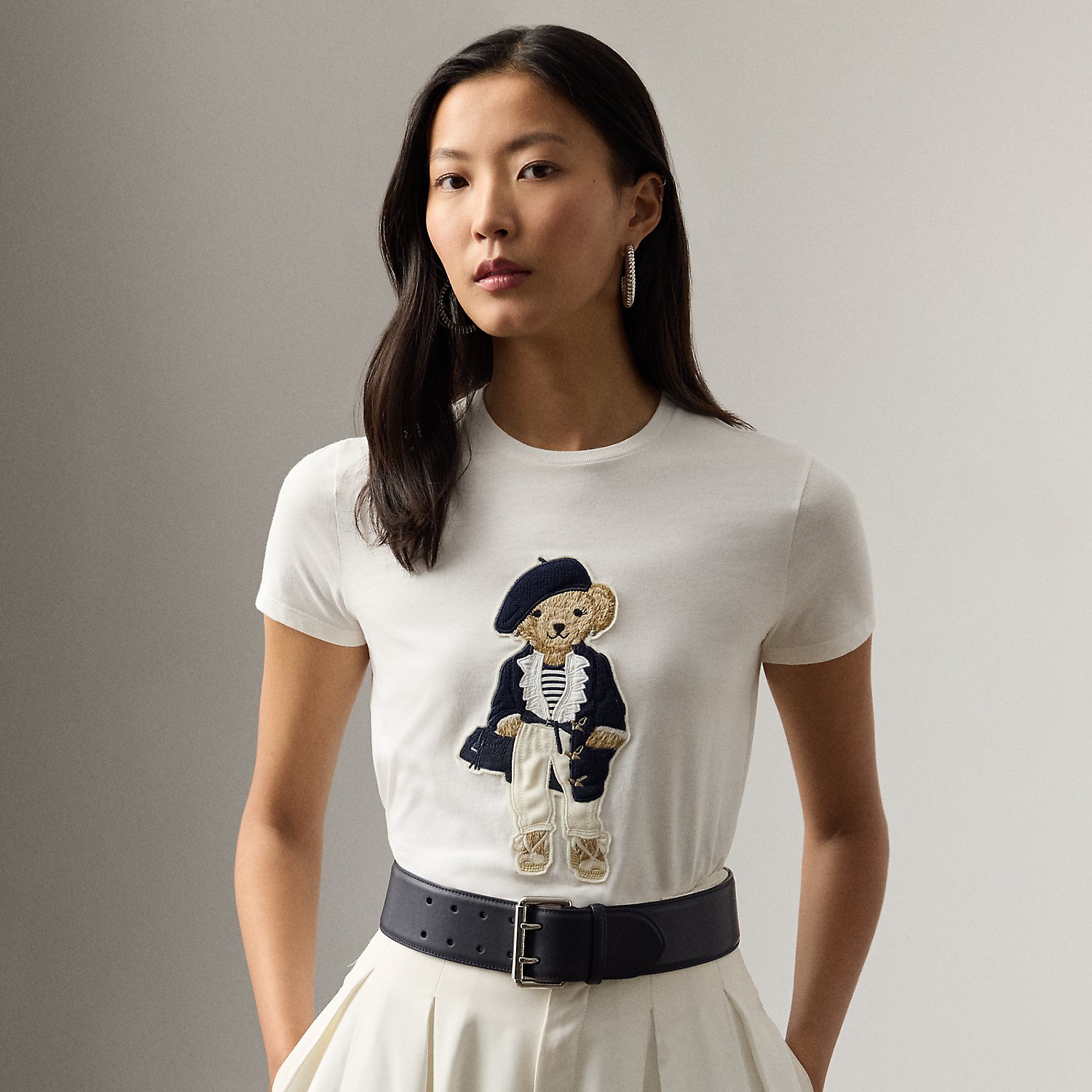 T-Shirt mit Pre-Spring Polo Bear von Collection