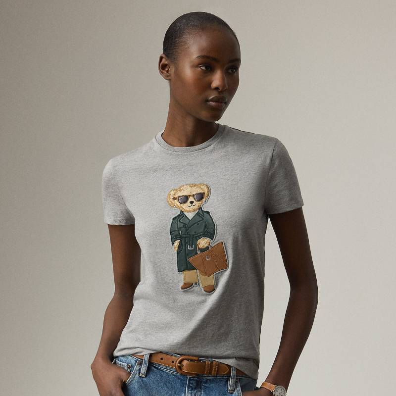 T-Shirt mit Racing Green Trench Bear von Collection