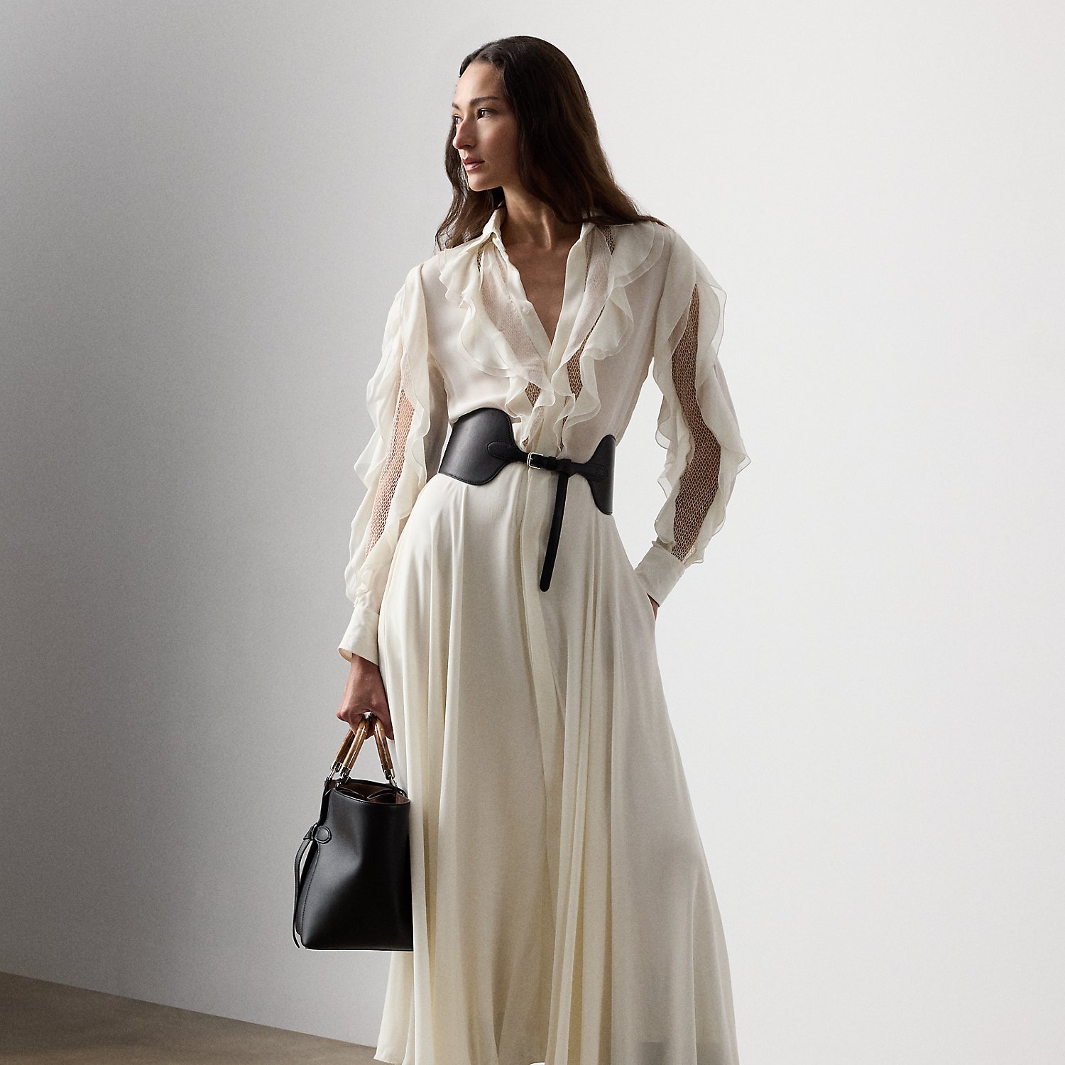 Tageskleid Melony aus Seidengeorgette von Collection