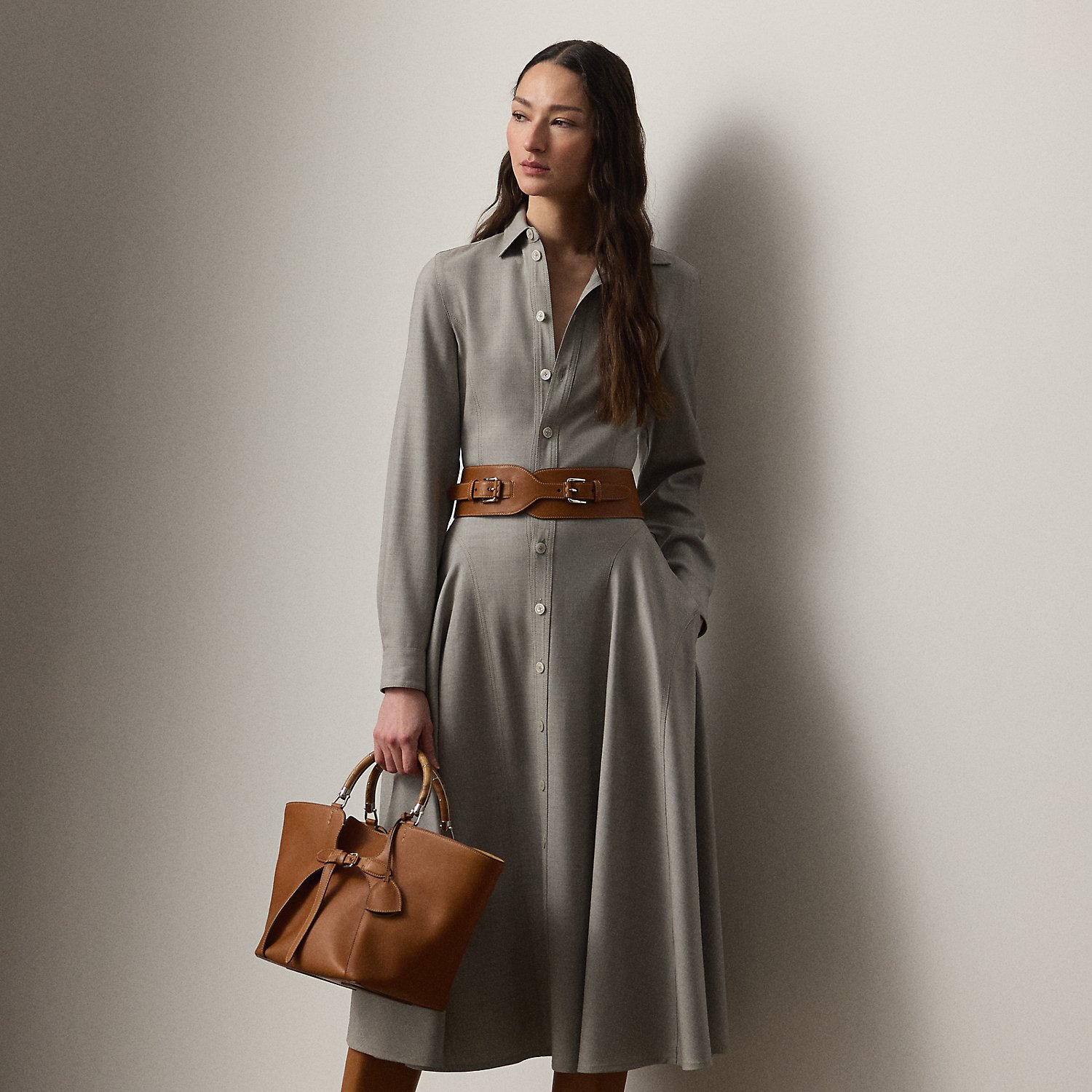 Tageskleid Safford aus Wolle von Collection