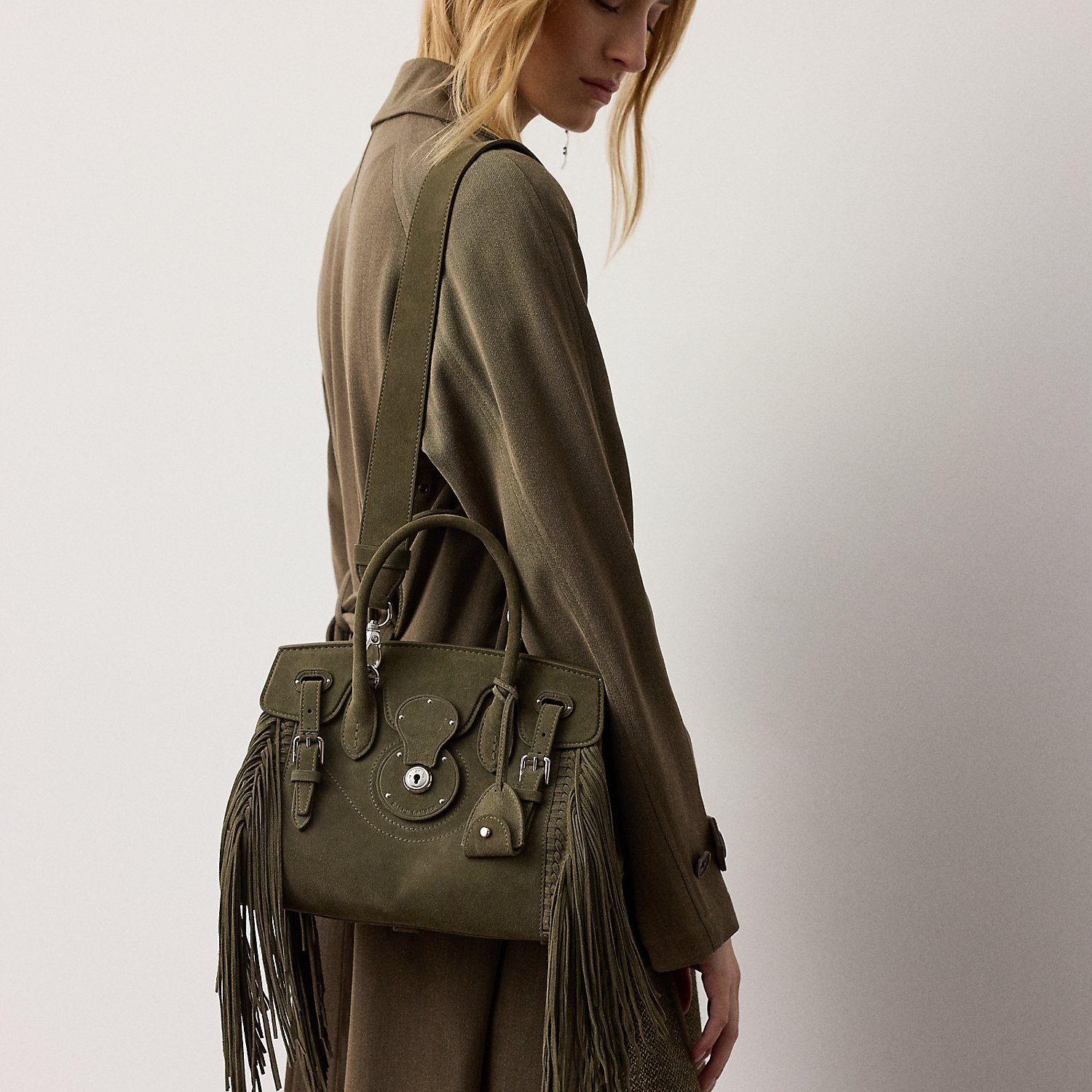 Tasche Soft Ricky 27 aus Kalbswildleder von Collection