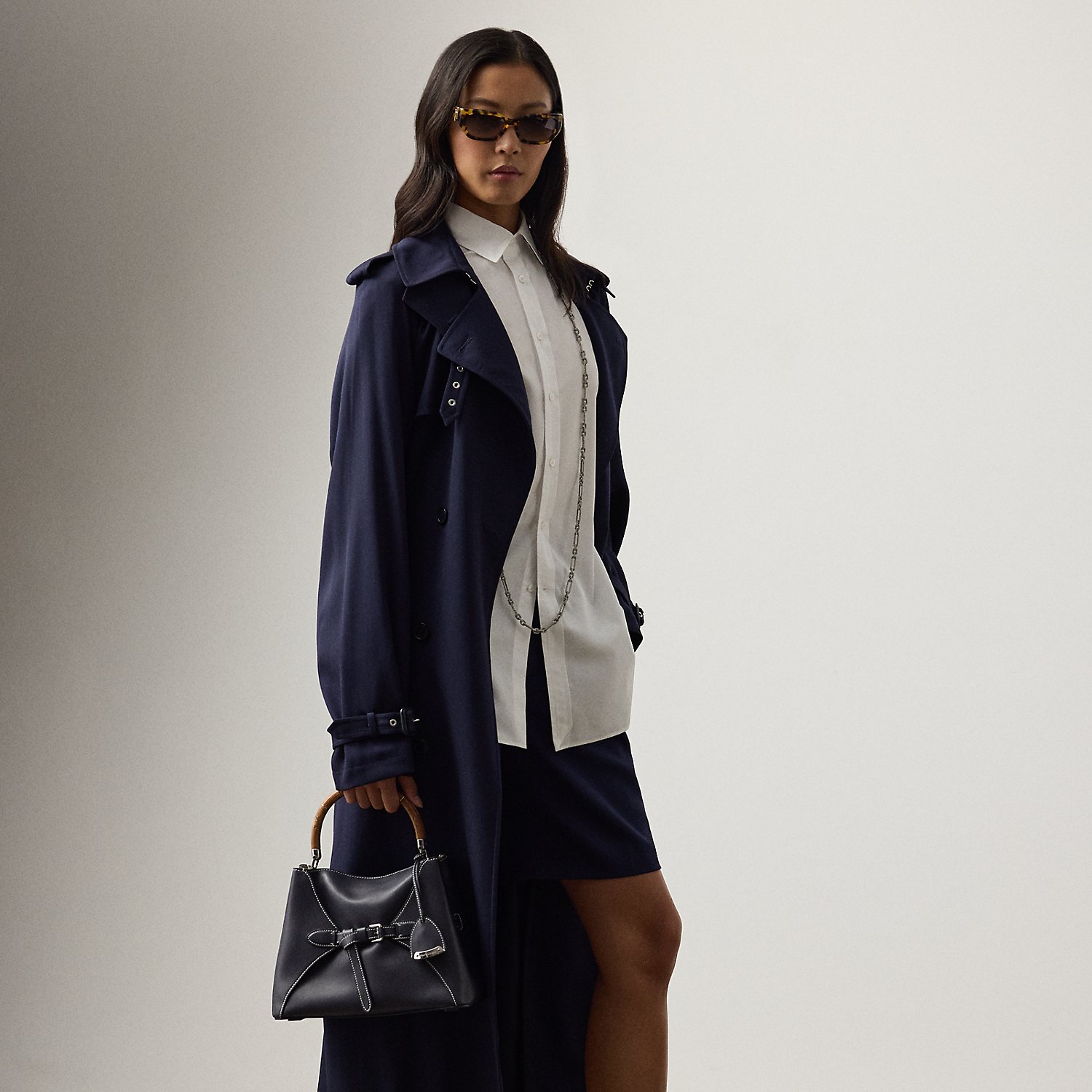 Trenchcoat Alecia aus Gabardine-Mischung von Collection